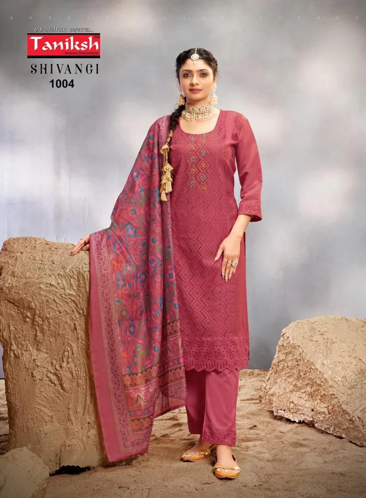 Taniksh Shivangi Vol 1 Muslin Wholesale Readymade Salwar Suit Catalog — Wholesale Readymade Suit, MPA wholesale from Surat - Gallery Image 2